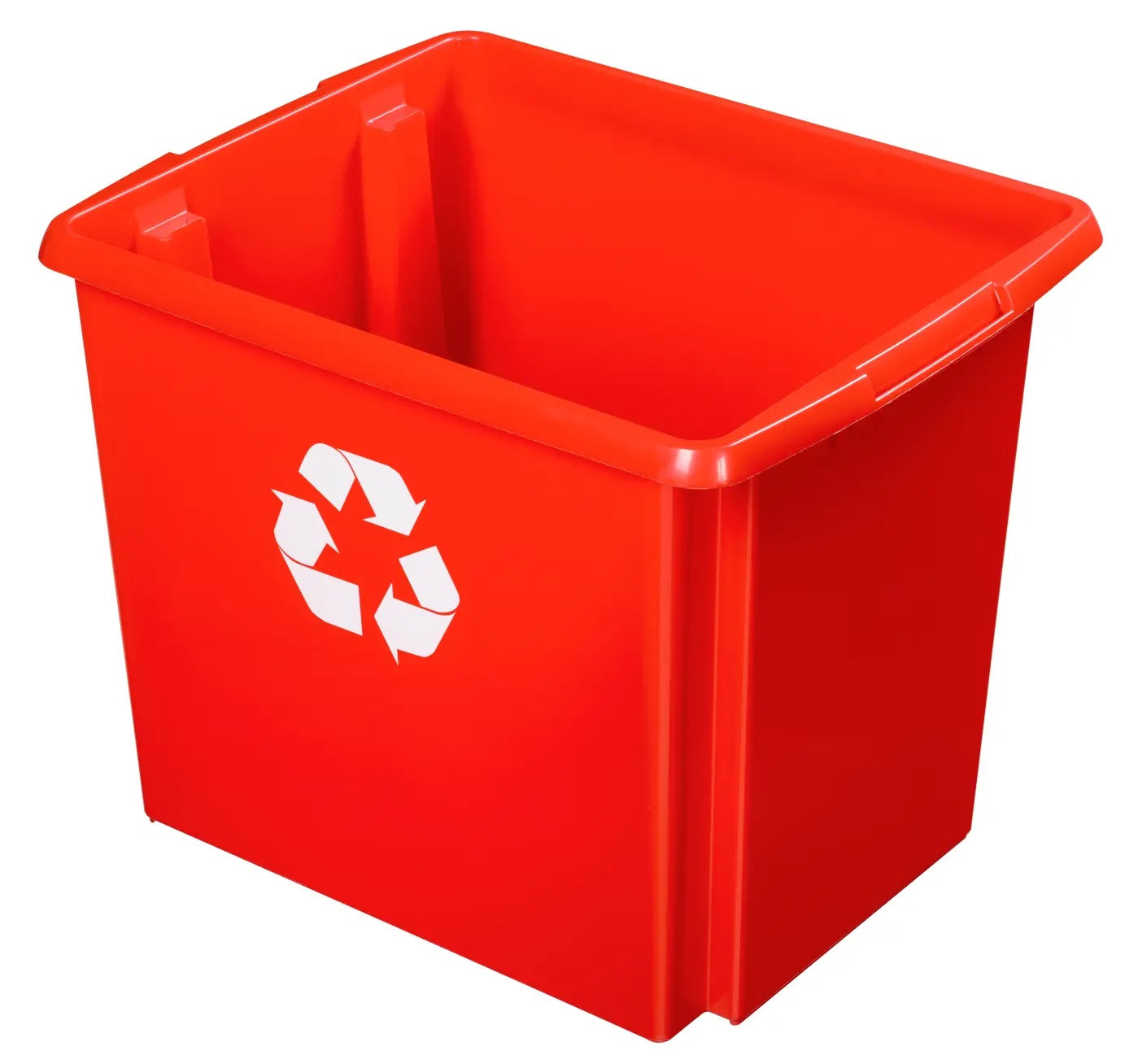 Sigma home Recyclingbox Nesta – 45 l – Kunststoff (PP), rechteckig – rot