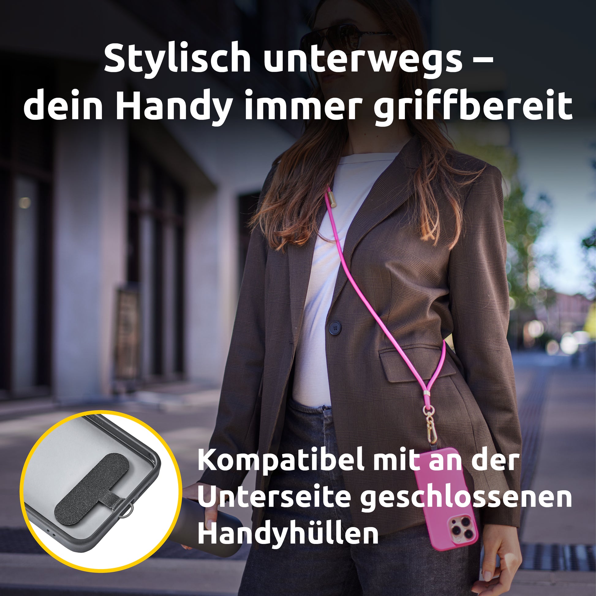 Intenso Kabel – USB-C auf USB-C 1,65 m, PD 60 W, Schlüsselanhänger – für USB-C Geräte