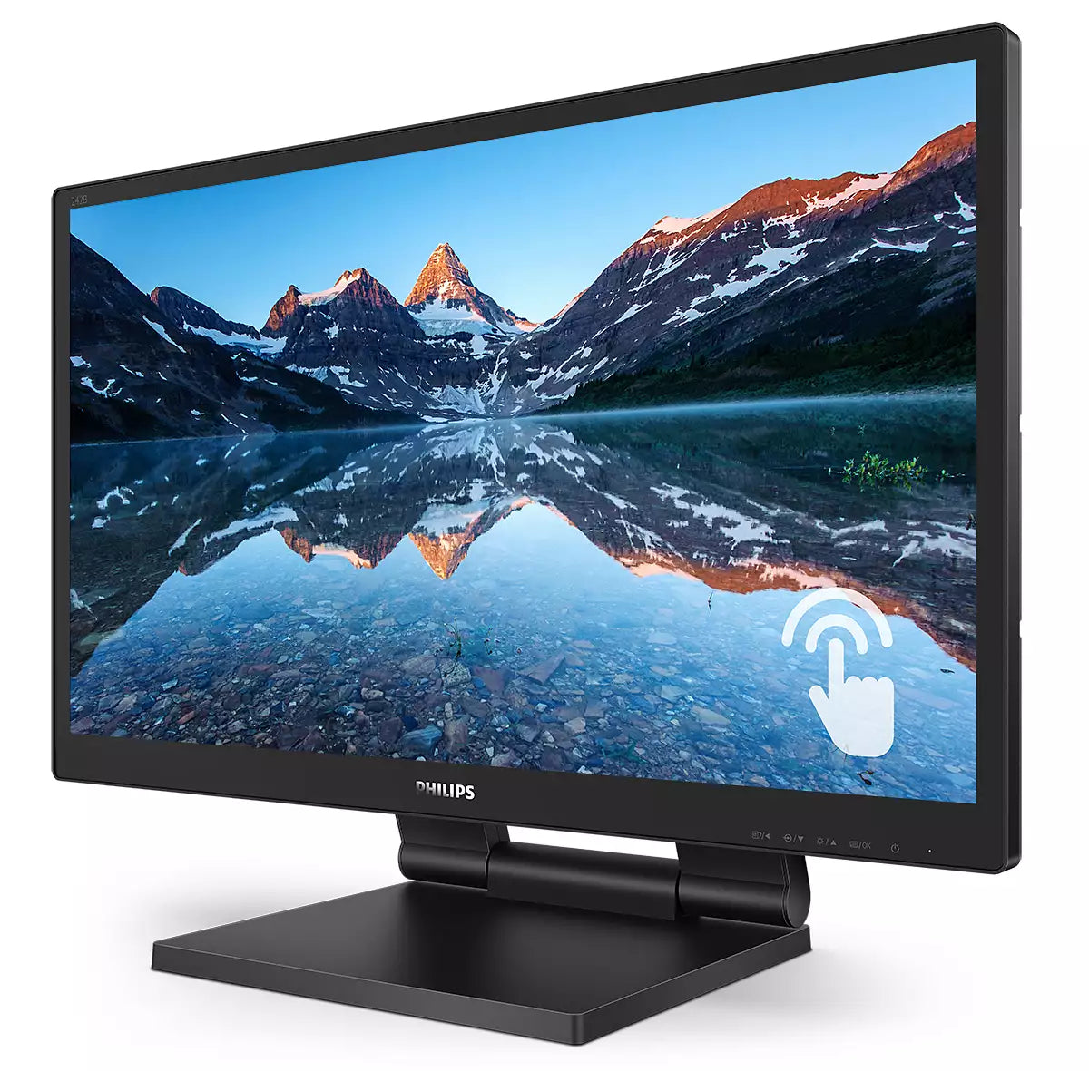 Philips 242B9T/00 – Monitor, 23,8", 60 Hz, 250 cd/m², USB-Hub, integrierte Lautsprecher, VESA 100 × 100, schwarz