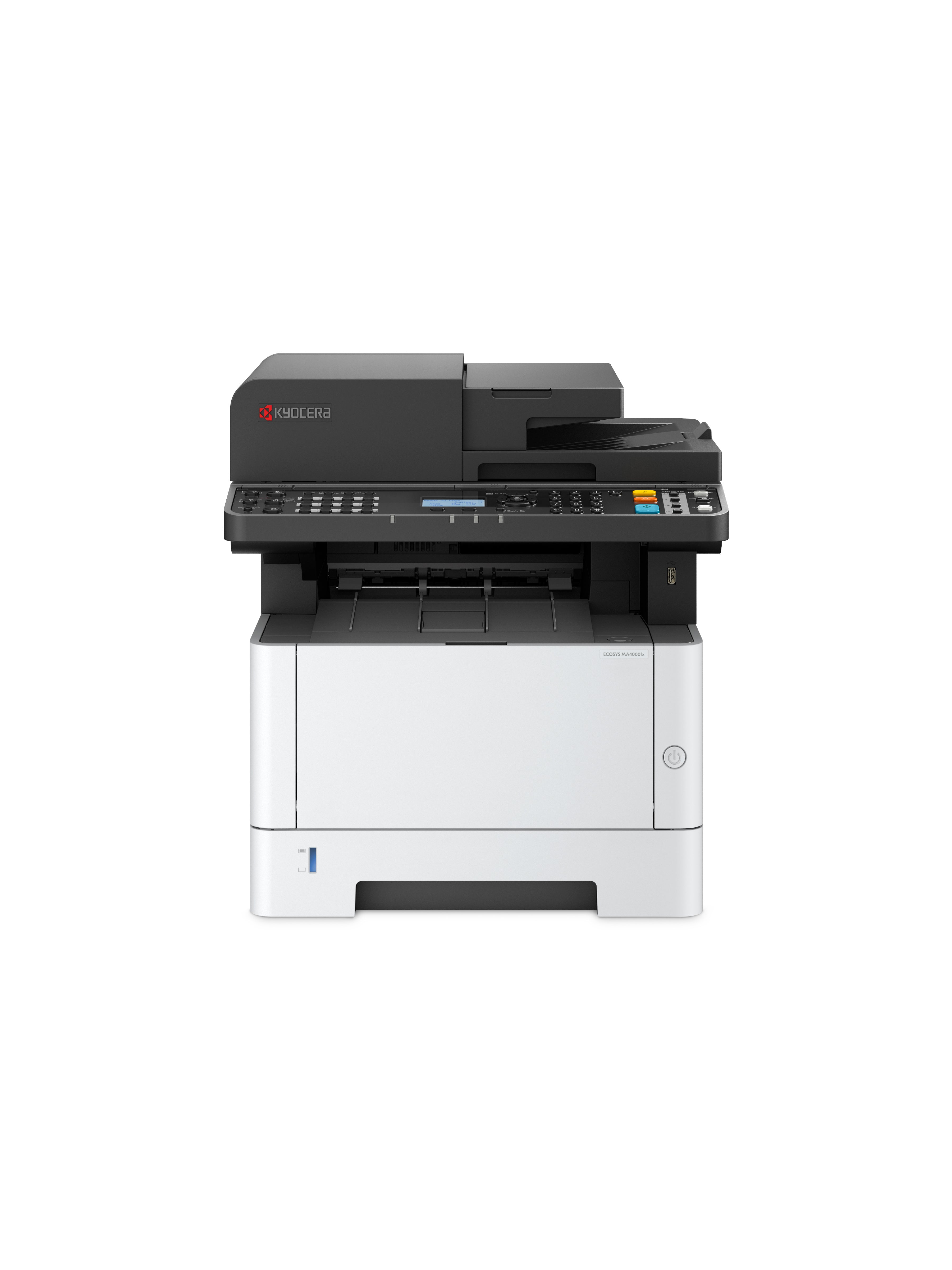 Kyocera ECOSYS MA4000wifx – S/W Laser-MFP A4, 4-in-1 – USB – Duplex, Duplex-ADF – 40 ppm S/W