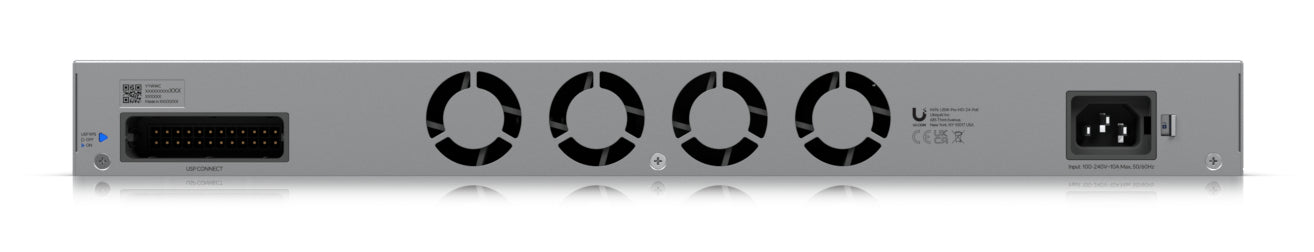 Ubiquiti UniFi Pro – Managed Switch – 22×2.5G, 2×10G RJ45, 4×SFP+, L2/L3, PoE++ 600 W, 19" Rack, 1U