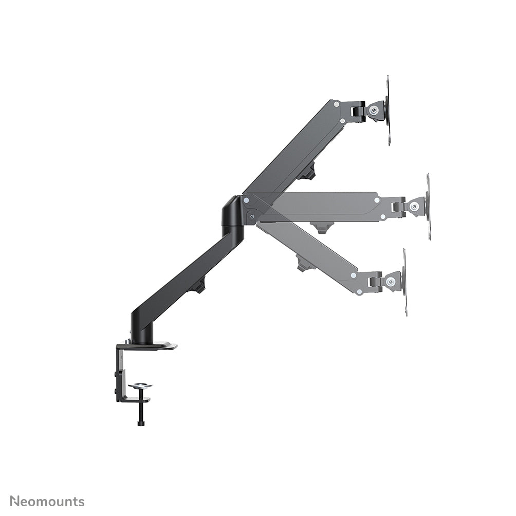 Neomounts DS70-700BL2 – Monitorarm, bis 27", neigbar, schwenkbar, schwarz