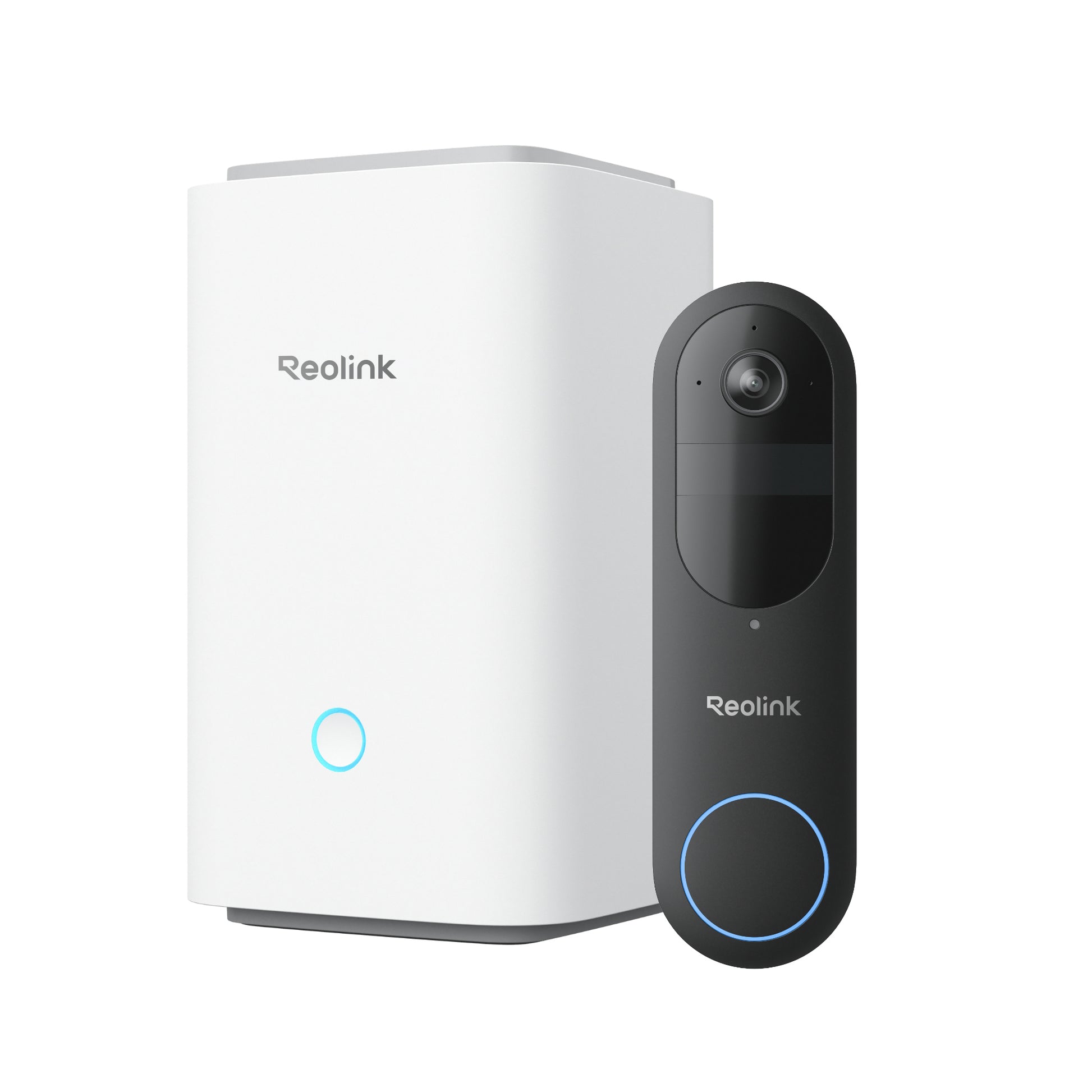 Reolink D340B Video-Türklingel – 5 MP, 134°, IR, kabellos, Akku, Weiss