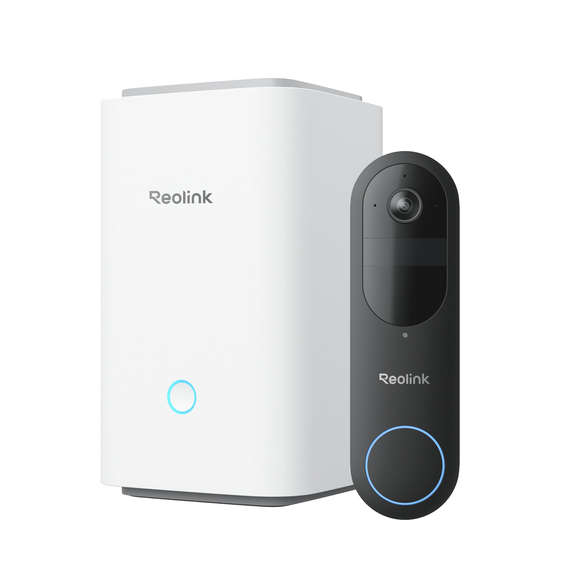 Reolink D340B Video-Türklingel – 5 MP, 134°, IR, kabellos, Akku, Weiss