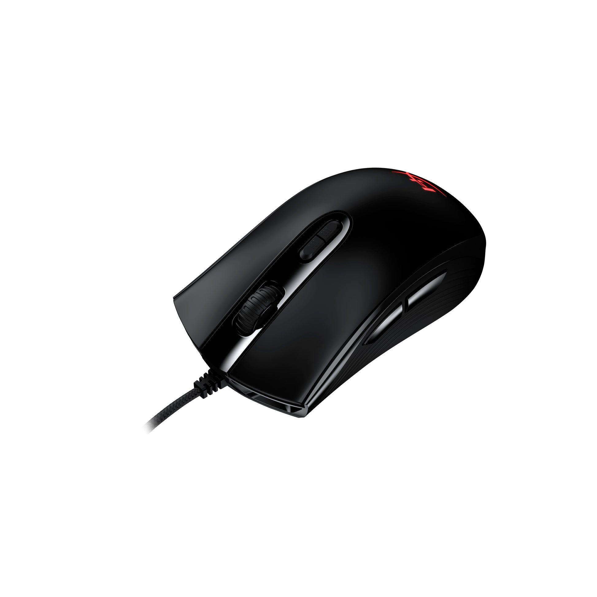 HP Pulsefire Core – Gaming-Maus – Kabelgebunden (USB‑A), 6200 DPI, Beidhändig, Schwarz