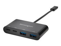 Kensington CH1000 USB-Hub – USB-C, 2× USB-A, 2× USB-C, für Windows/Mac/ChromeOS