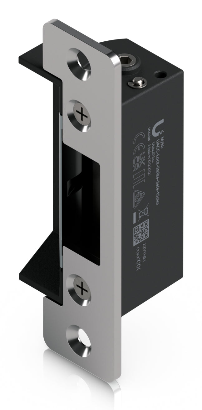 Ubiquiti Elektrischer Türöffner – Unterputz, 12 V, Edelstahl/Zink, 40×35×124 mm