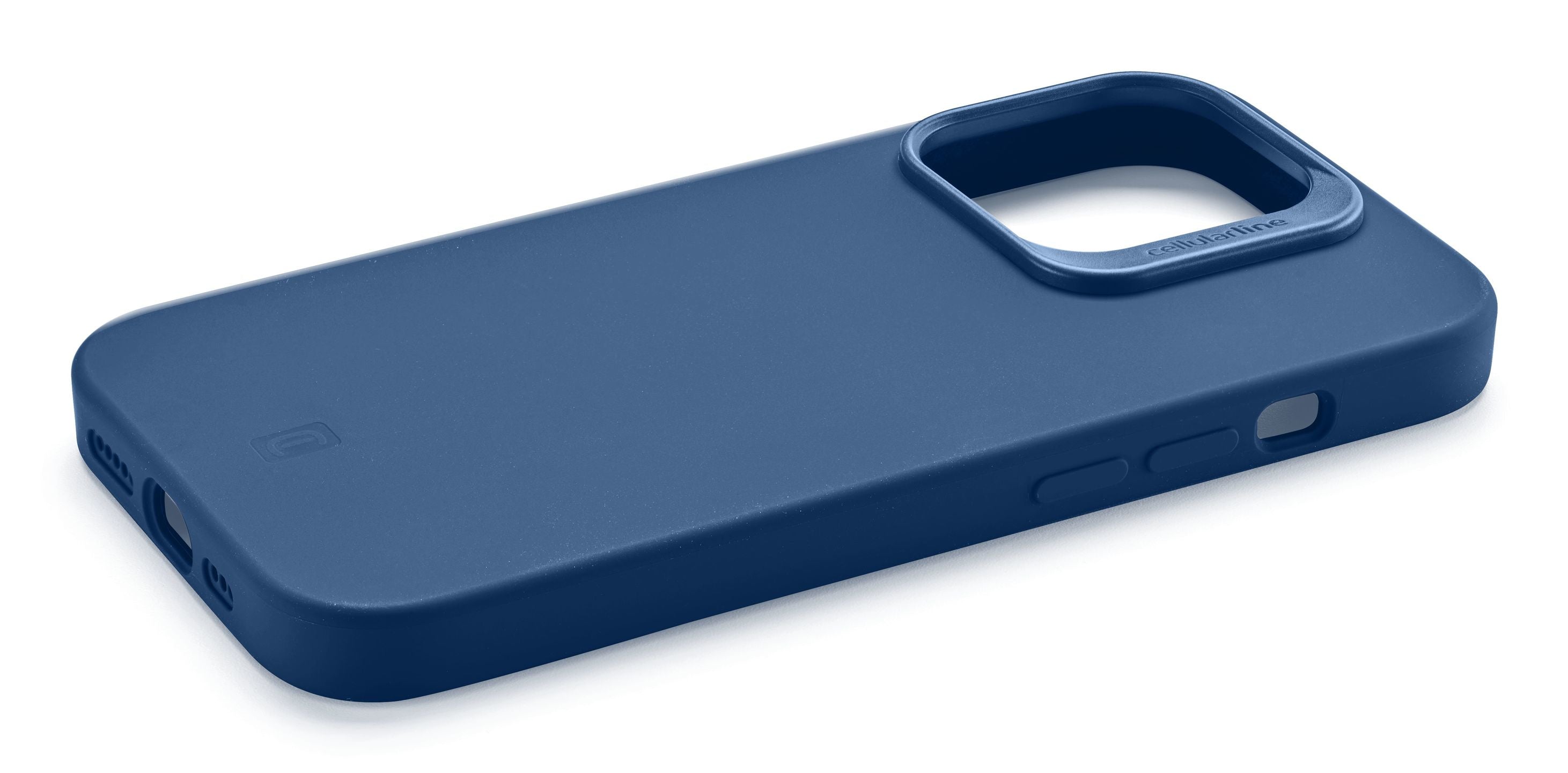 Cellularline Backcover – für Apple iPhone 15 – blau – Silikon