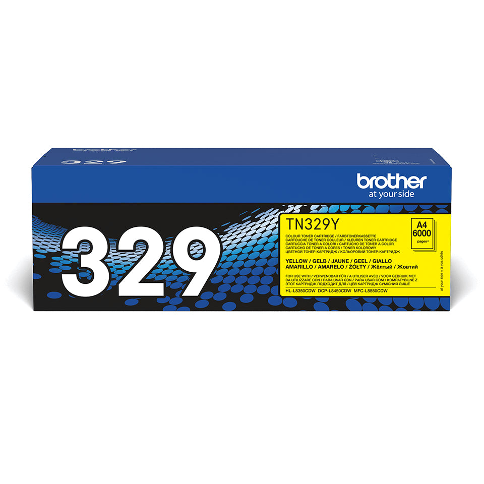 Brother Toner – Gelb, 6000 Seiten
