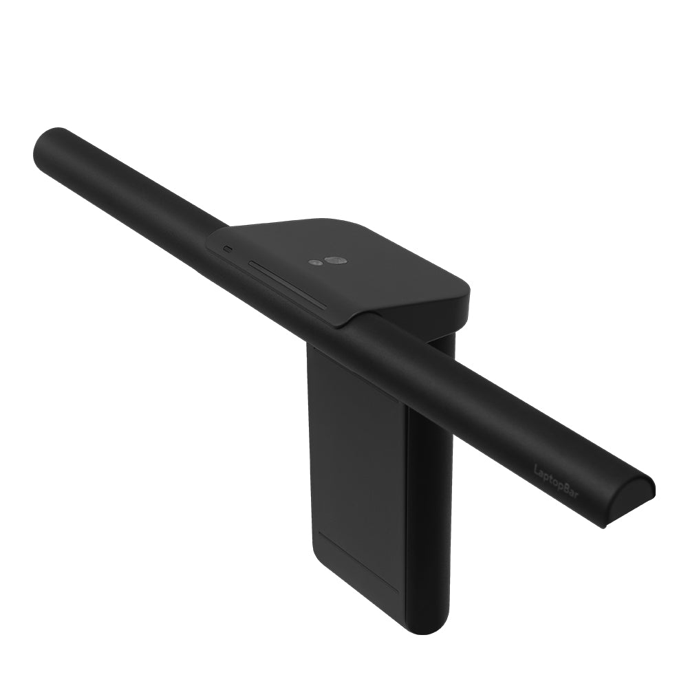 BenQ Monitor-Lichtleiste LaptopBar – 700 lm, Farbtemperatur einstellbar, dimmbar, USB – Schwarz