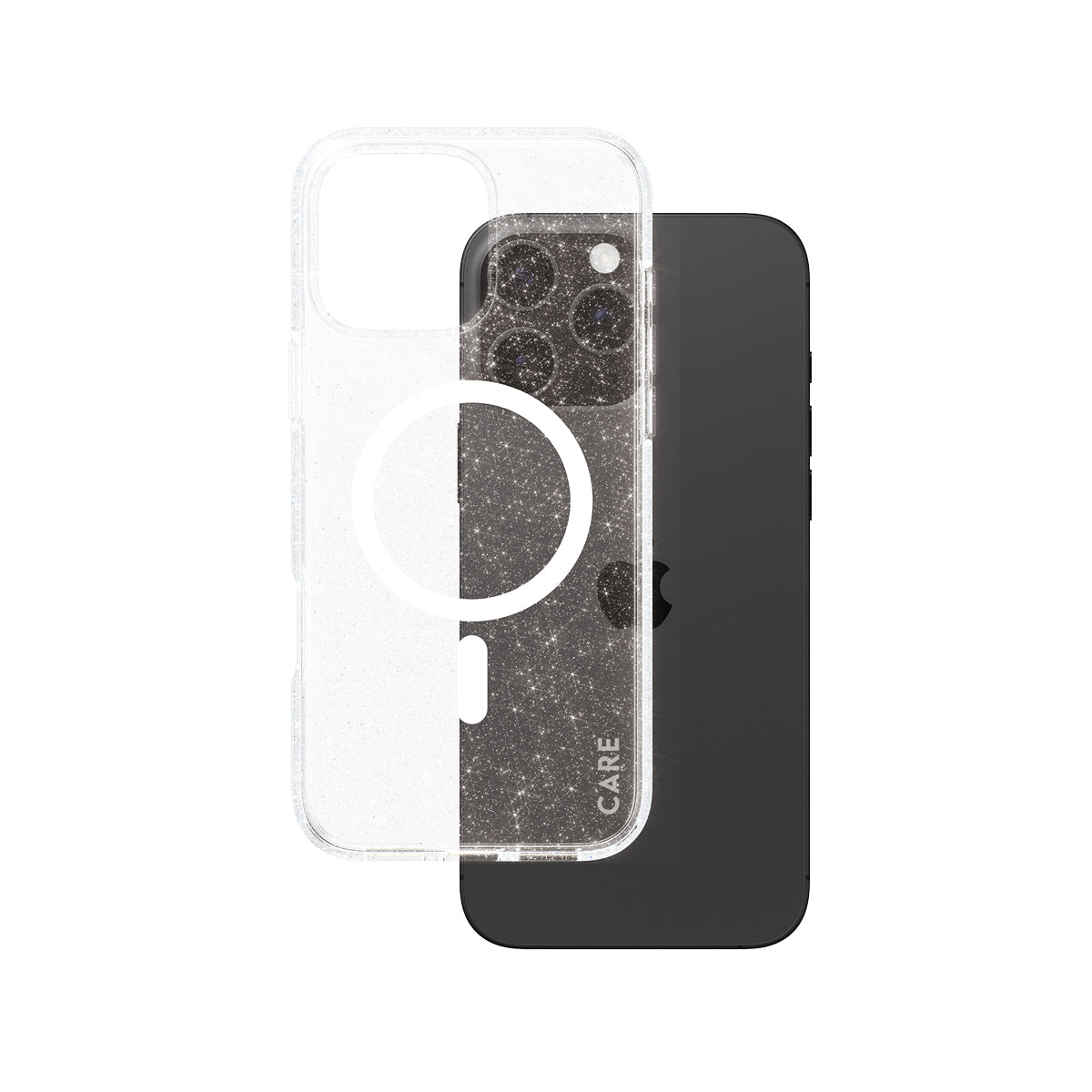 PanzerGlass Flagship Star Lit Backcover – für Apple iPhone 16 Pro Max, Weiss, bis 4,8 m Sturzsicher