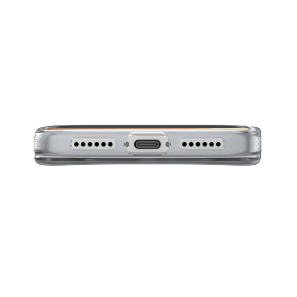 ZAGG Milan Snap Backcover – für Apple iPhone 17 Pro Max, Silber, Zion Glitter Swirl, bis 4 m Sturzsicher