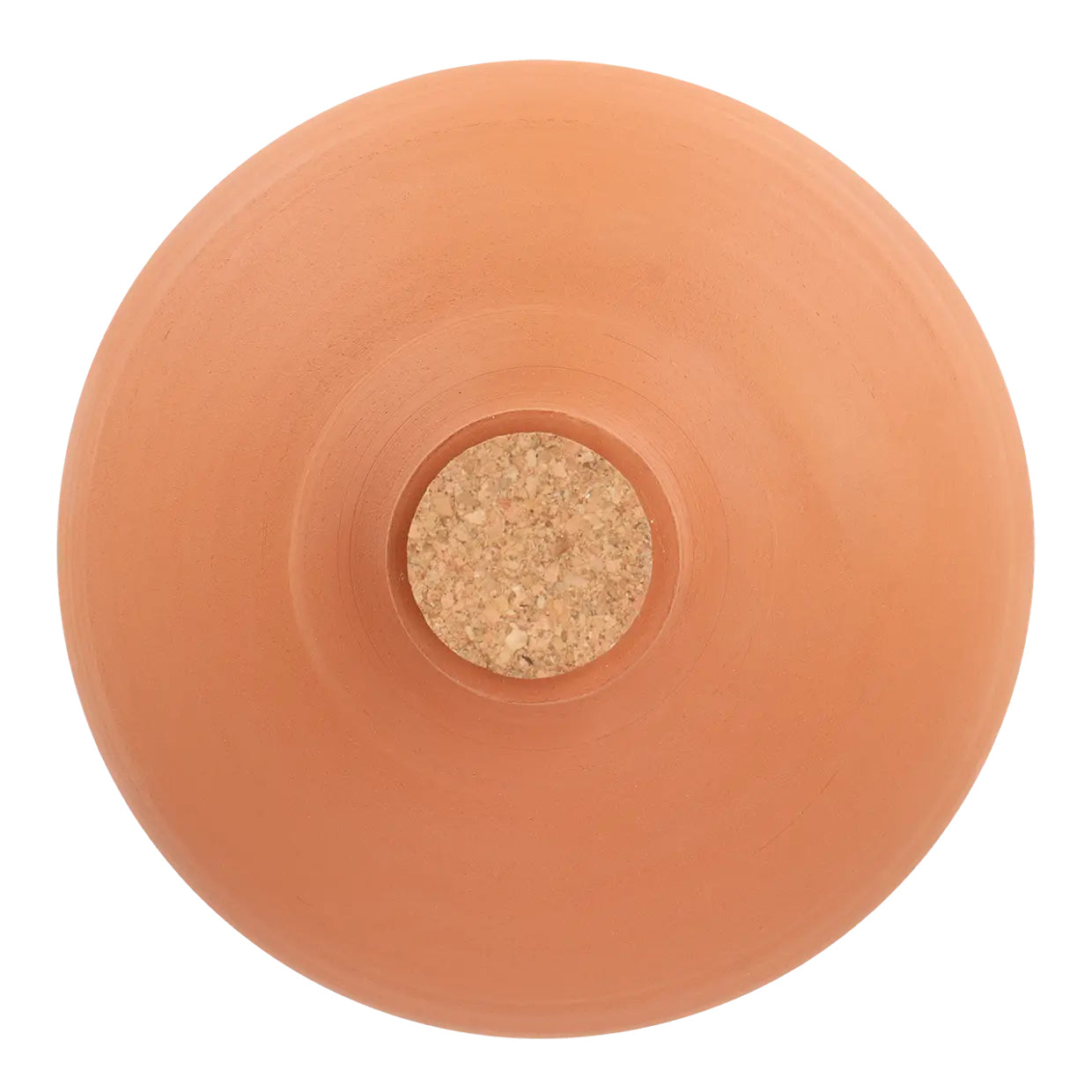 Esschert Design Bewässerungs-Olla – Ø 21 × 38,5 cm – Terrakotta & Kork, Orange