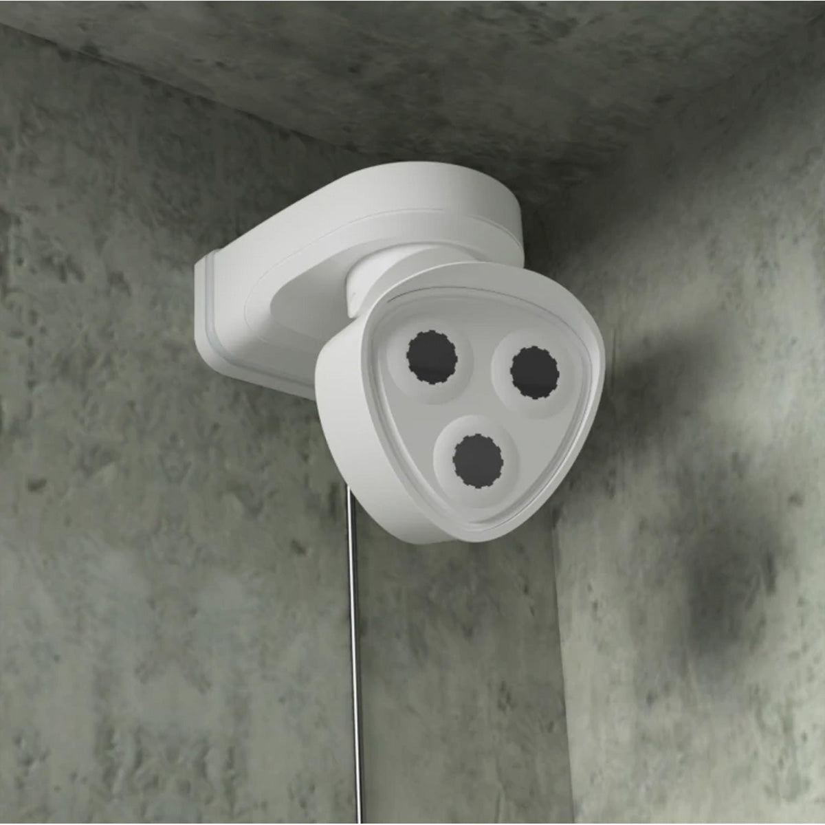 Mobotix Mxessories Wandhalterung – Weiss – 153 × 86,5 × 12 mm – für M73