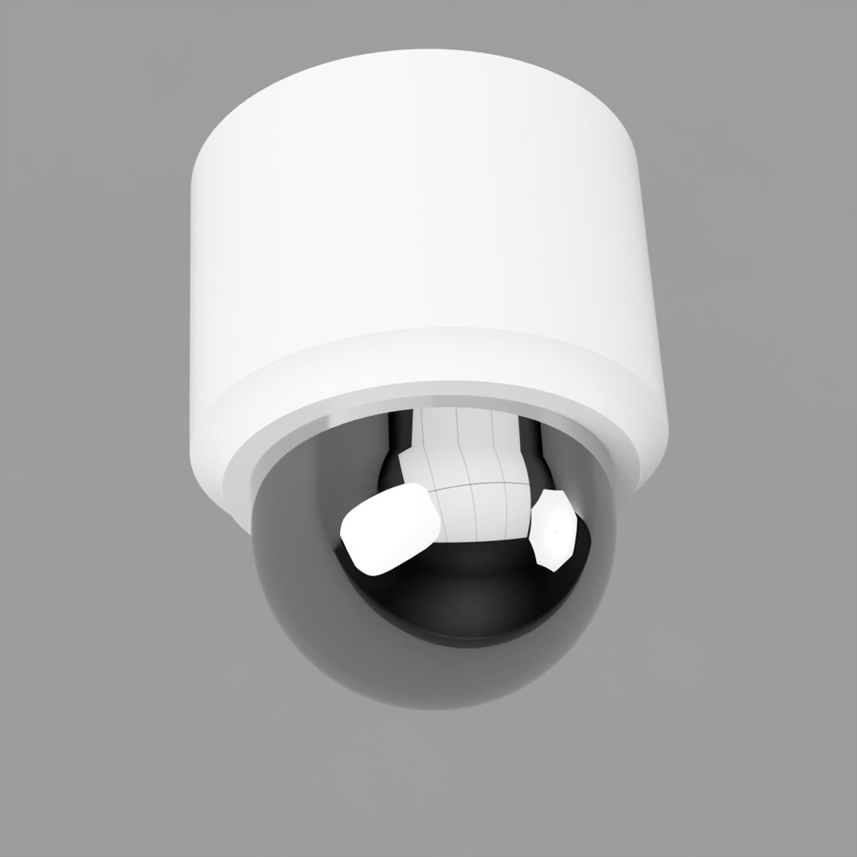 Mobotix Mxessories Aufputz-Set Move Dome – für MOVE Mx-VDxA-2, Mx-VDxA-5, Mx-VDxA-8-IR-VA – Weiss