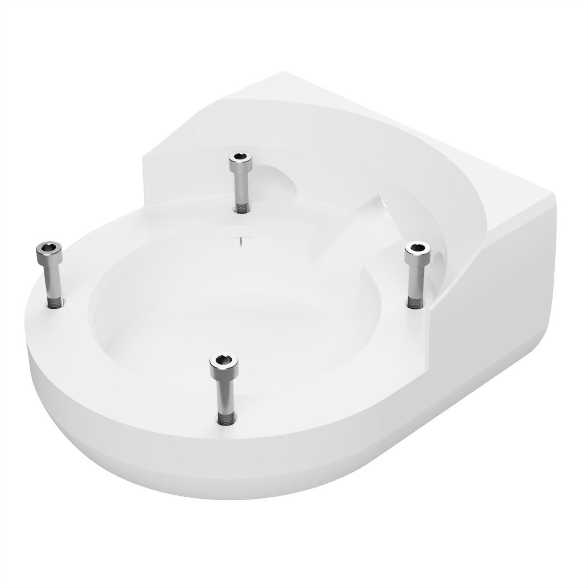 Mobotix Mxessories Wandhalterung – für Q71, D71, C71 und andere – Indoor/Outdoor – Weiss