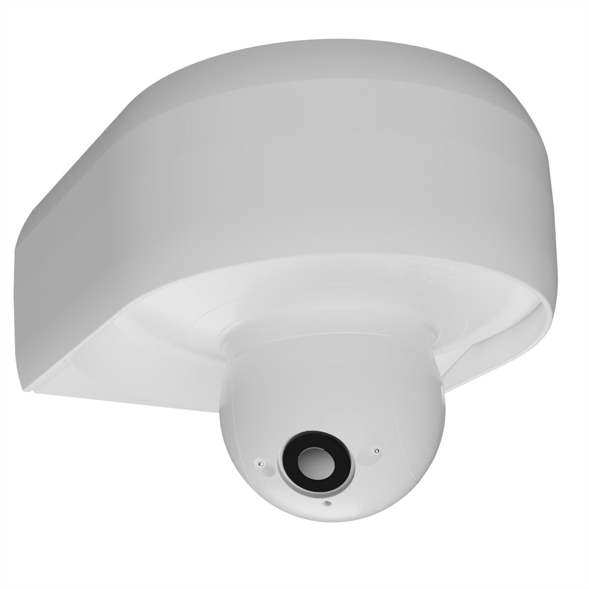 Mobotix Mxessories Wandhalterung – für Q71, D71, C71 und andere – Indoor/Outdoor – Weiss