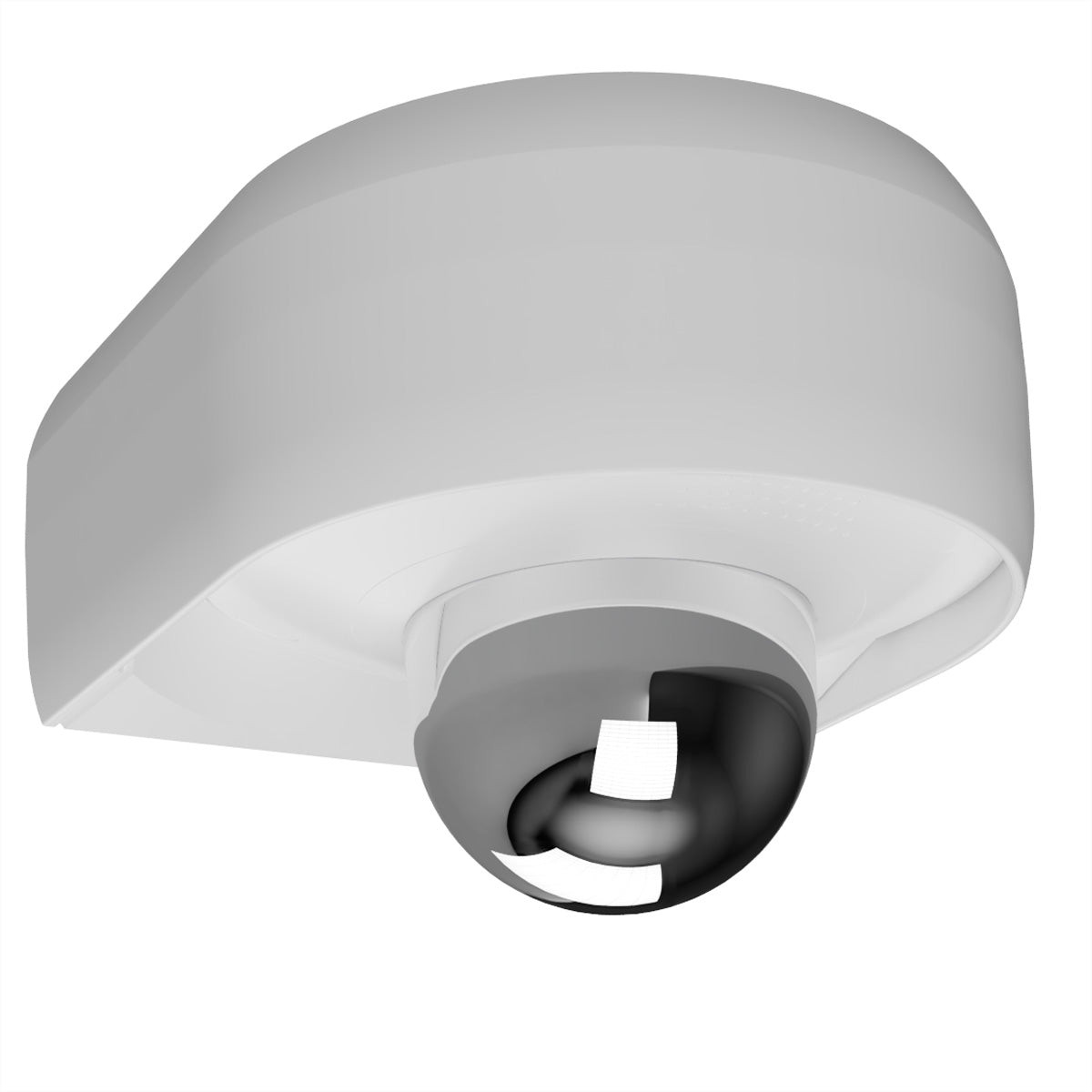Mobotix Mxessories Wandhalterung – für Q71, D71, C71 und andere – Indoor/Outdoor – Weiss