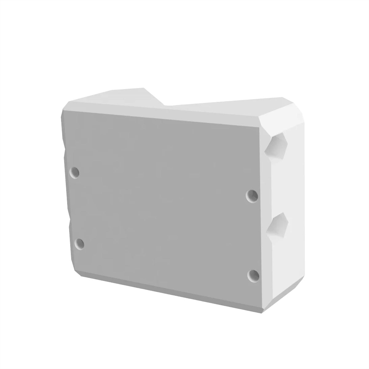 Mobotix Mxessories Chameleon Eckadapter – für MOBOTIX S16, S-ONE, S74 – Weiss