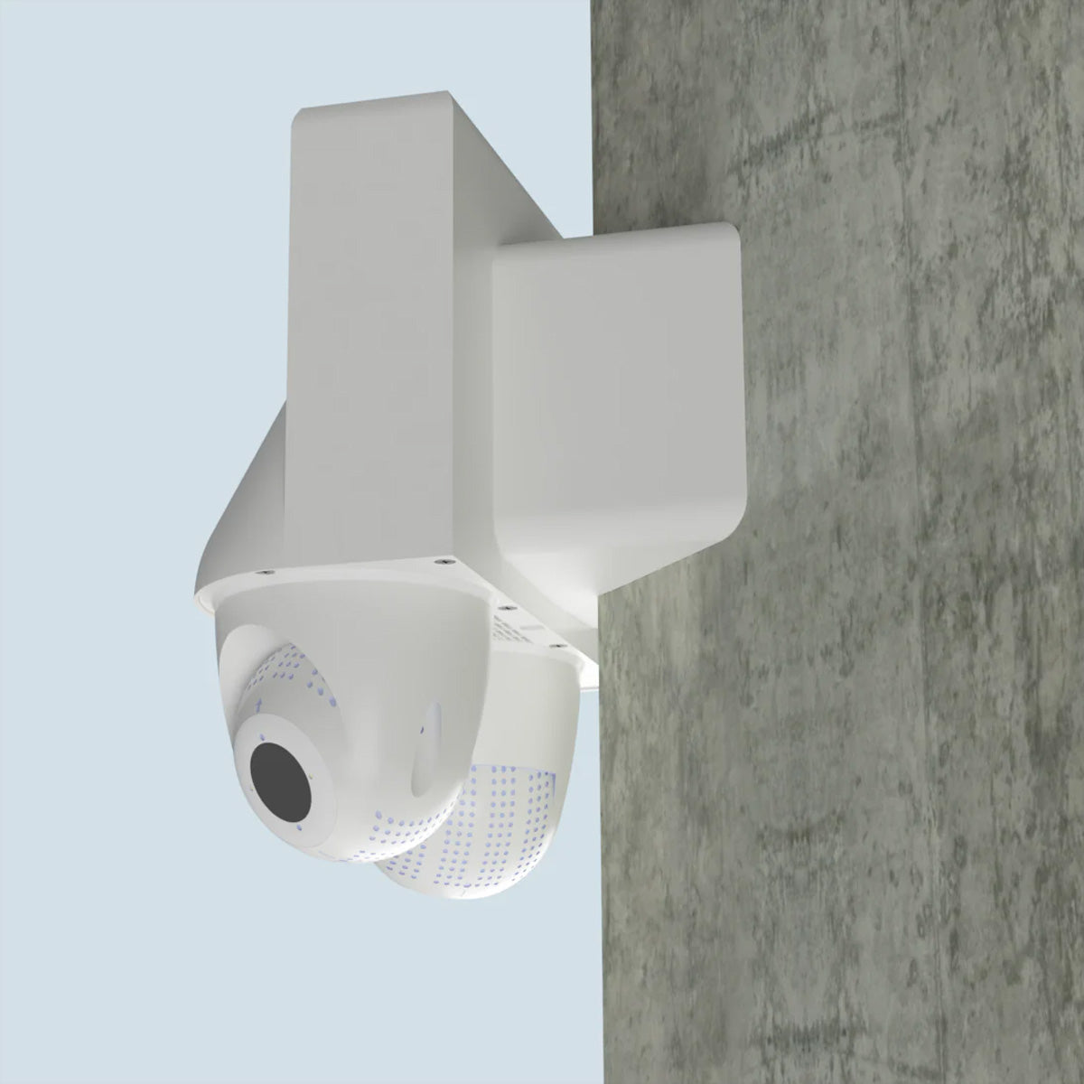 Mobotix Mxessories Chameleon Eckadapter – für MOBOTIX S16, S-ONE, S74 – Weiss