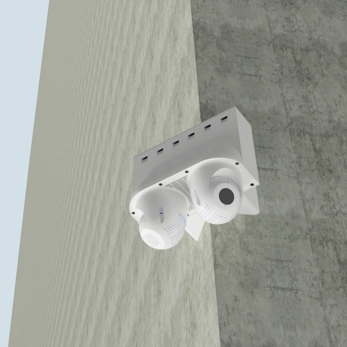 Mobotix Mxessories Chameleon Eckadapter – für MOBOTIX S16, S-ONE, S74 – Weiss