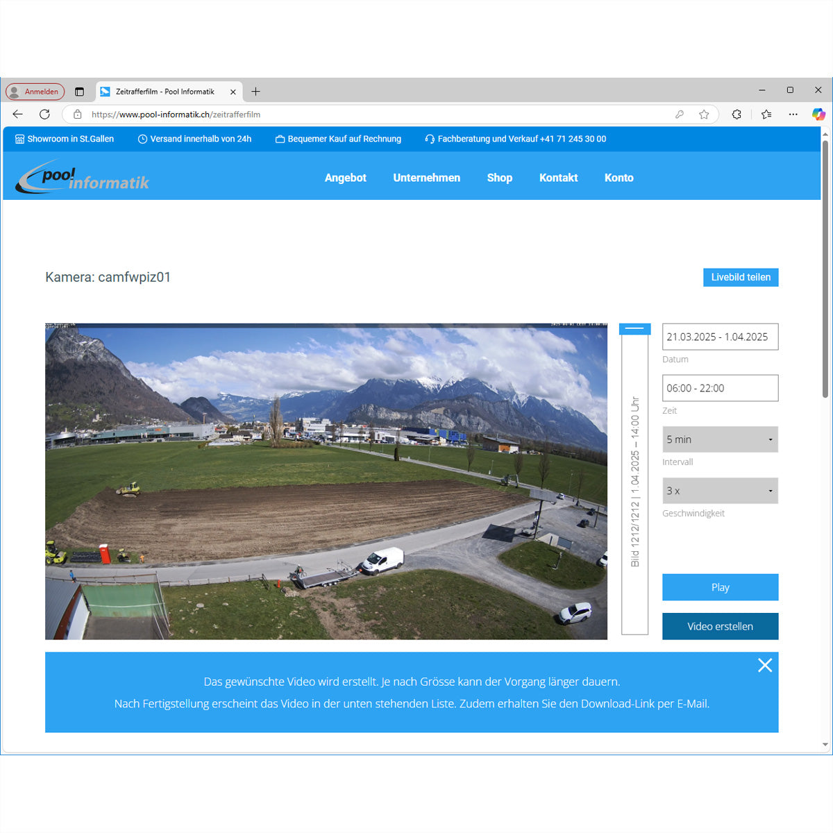 Mobotix Gutschein für Webcam – 24 Monate Datenübermittlung & Hosting