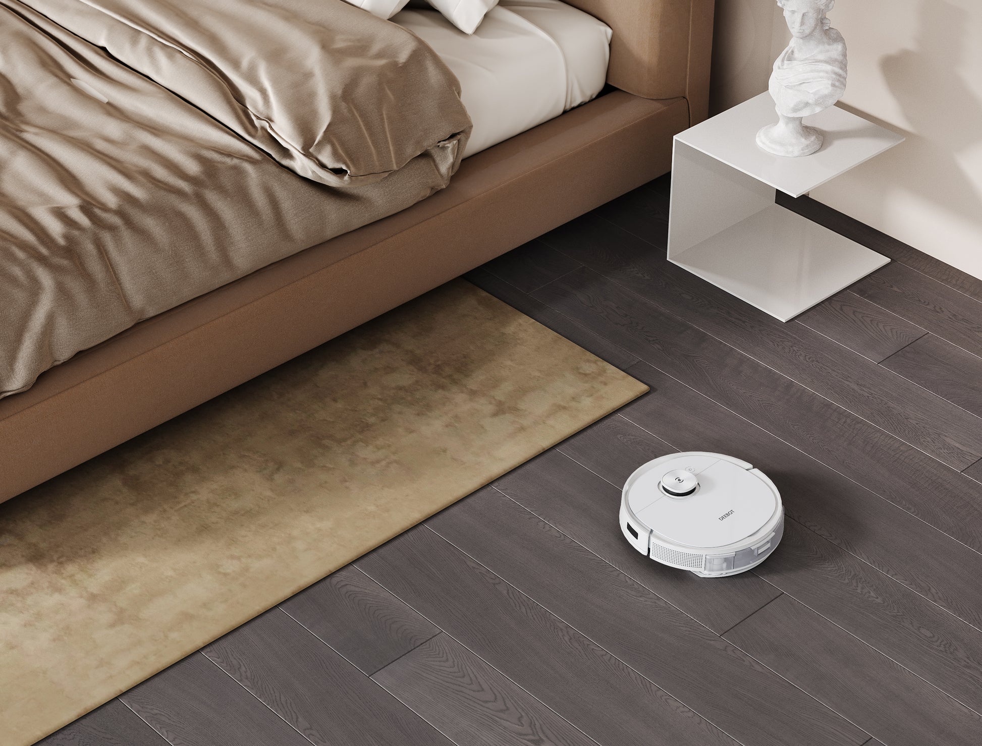 Ecovacs Saugroboter DEEBOT T9+, mit Absaugstation, mit Wischfunktion – 3000 Pa, 175 min