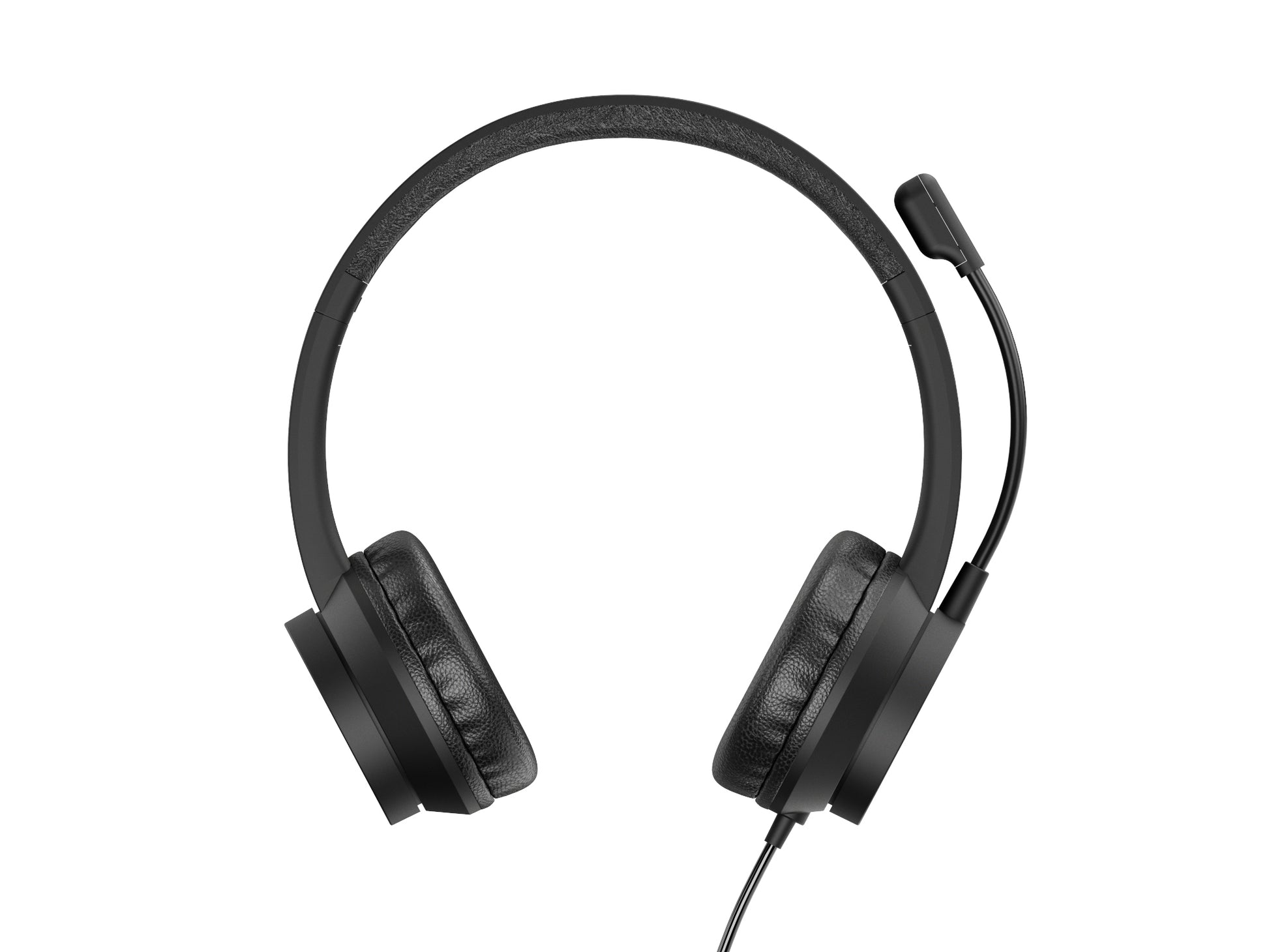 Conceptronic POLONA05B Office-Headset – Over-Ear, Stereo, Kabel (USB-A), Schwarz