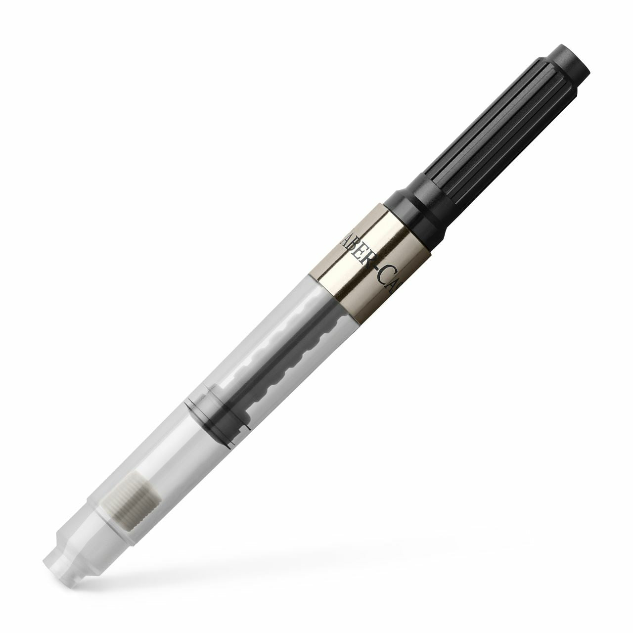 Faber-Castell Kolbenkonverter 148785 Füllhalter-Patrone – Schwarz, Fein, für Füllfederhalter