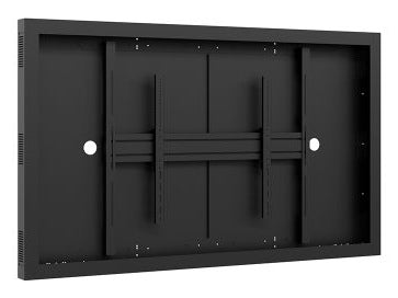 Hagor Enclosure Display-Gehäuse – Wandmontage, VESA 900×600 mm – für 75" TVs – Schwarz