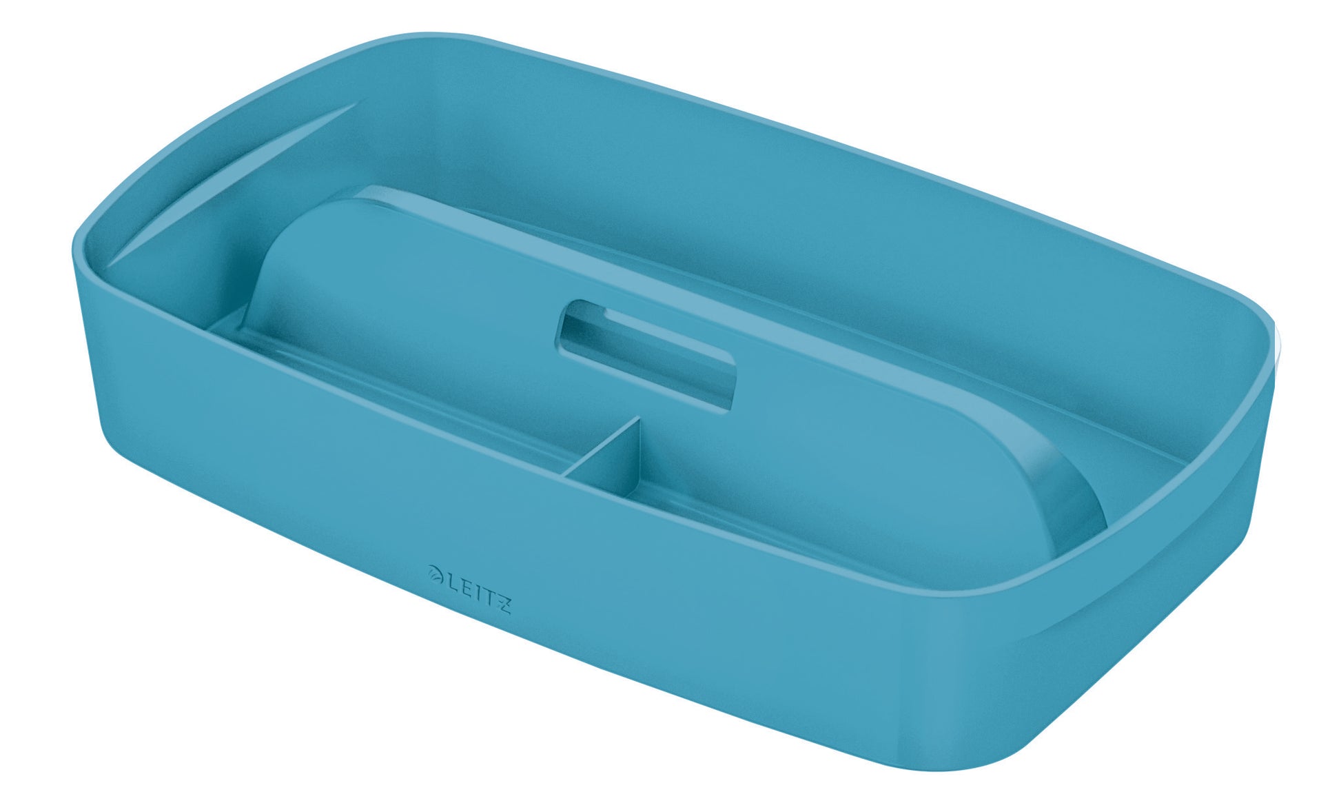 Leitz Aufbewahrungsbox – für A5, blau, Polystyrol (PS), B 307 × H 56 × T 181 mm, für My Box Cosy