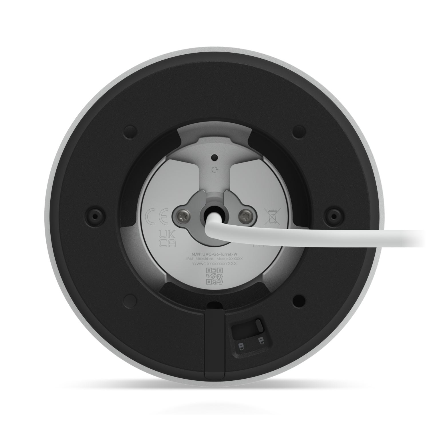 Ubiquiti G6 Turret UVC-G6-TURRET-W Kamera – 4K 30 fps, 8 MP, weiss