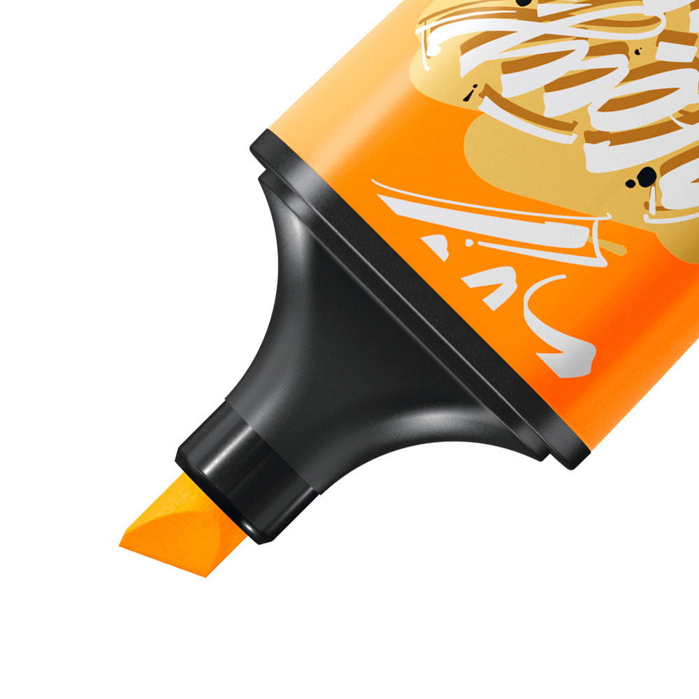 STABILO BOSS Textmarker Mini Set 3 Farben – Keilspitze, 2–5 mm