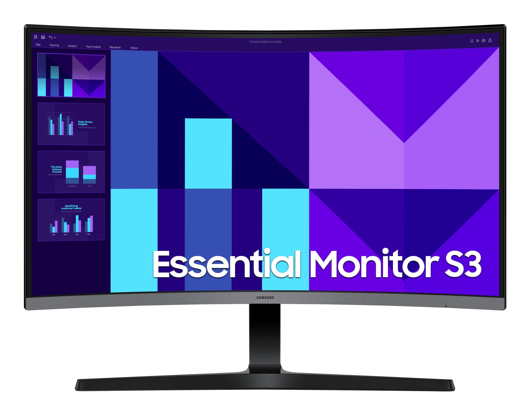 Samsung S27D392Gau – Monitor, 27", 1920 × 1080 (Full HD), LCD, Schwarz