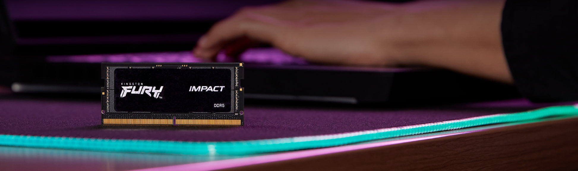Kingston Technology Kingston FURY Impact DDR5 SO-DIMM 262-Pin 64 GB (2×32 GB) 5600 MT/s, CL40 – für Laptop