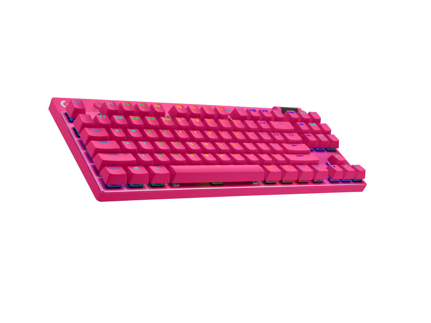Logitech G PRO X TKL – Tastatur TKL – Mechanisch – Bluetooth & 2,4 GHz (USB‑A) – RGB – Magenta