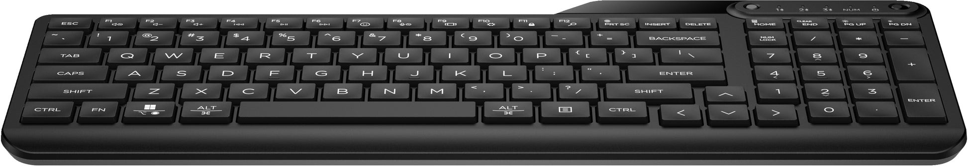 HP 460 Multi-Device Bluetooth Tastatur – Bluetooth 5.3 – Schwarz