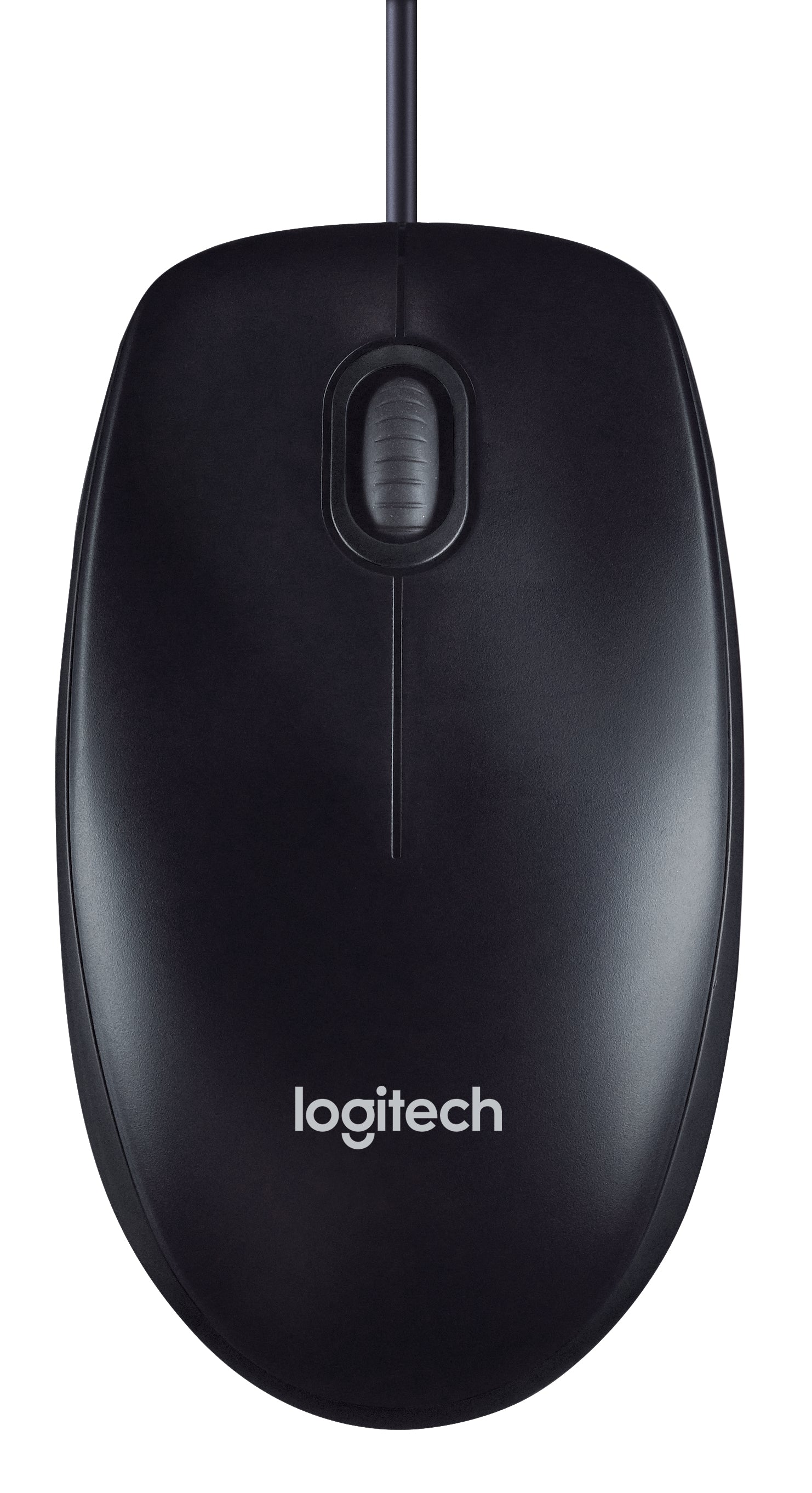 Logitech M90 Maus – kabelgebunden, USB-A, 1'000 dpi, 2 Tasten, beidhändig, grau