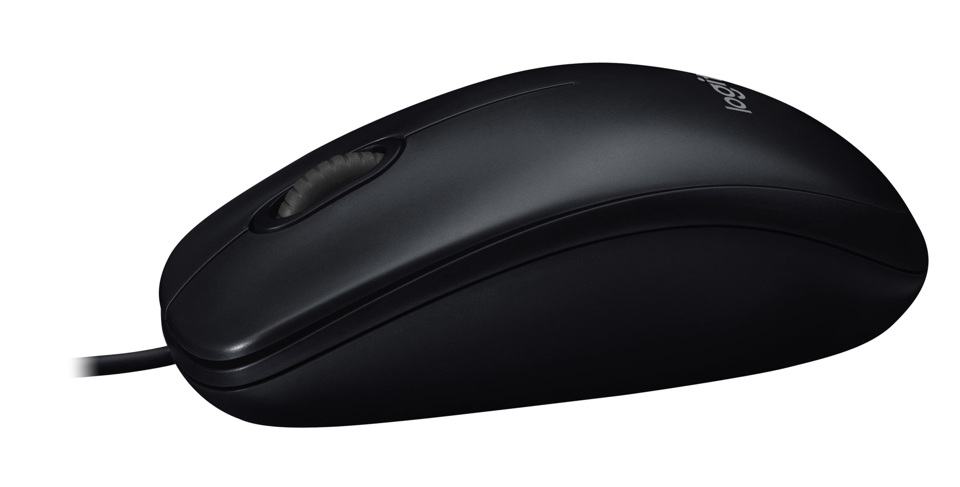 Logitech M90 Maus – kabelgebunden, USB-A, 1'000 dpi, 2 Tasten, beidhändig, grau