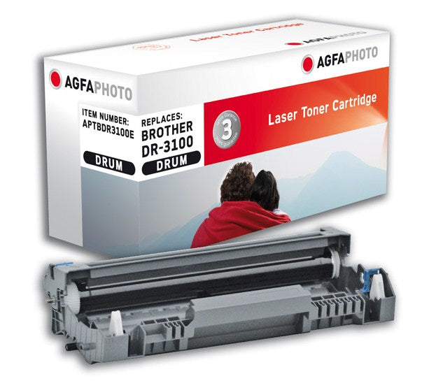 AgfaPhoto Bildtrommel – Schwarz – APTBDR3100E – für Brother – 25'000 Seiten