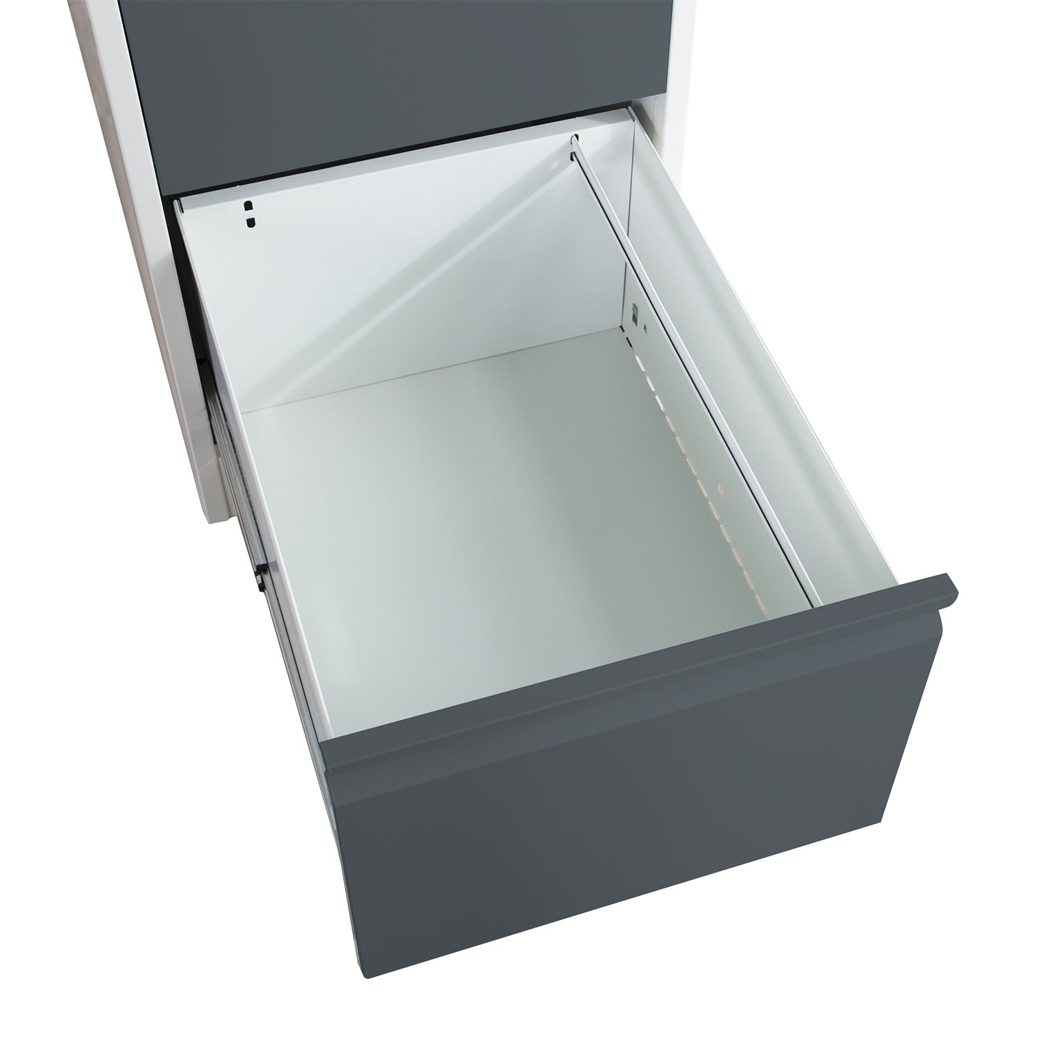 Phoenix Safe Co. FC1003GAK – Aktenschrank, 3 Schubladen, abschliessbar, 450 × 620 × 1025 mm, Grau/Anthrazit