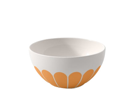 Villeroy & Boch Fleur Soleil Müslischale – Porzellan, Gelb, 4 Stück