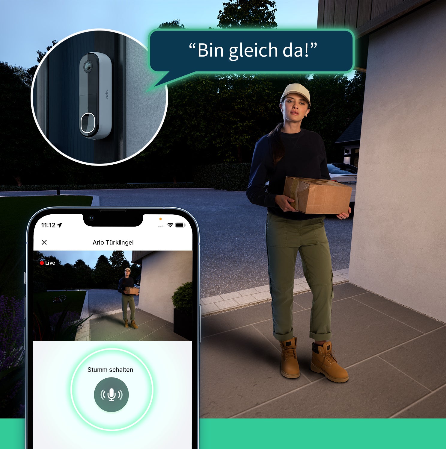 Arlo Video-Türklingel Essential 2