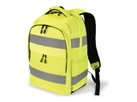 DICOTA Freizeit-Rucksack – 25 l, gelb, Hi-Vis
