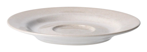 Lunasol Espressotasse Elements Vulcano – 8-teiliges Set, 90 ml, Ø 12,5 cm, Steingut, Sand