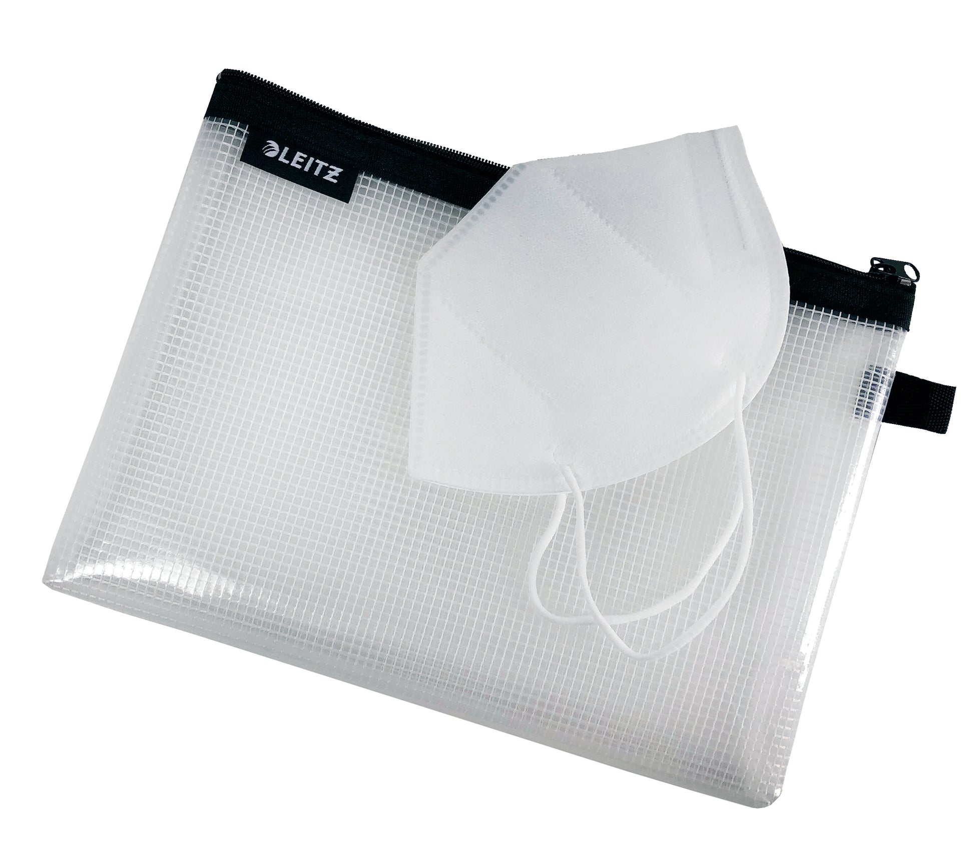 Leitz Reissverschlusstasche – Wasserfest, Reissverschluss – 240 × 170 × 10 mm – Schwarz – EVA