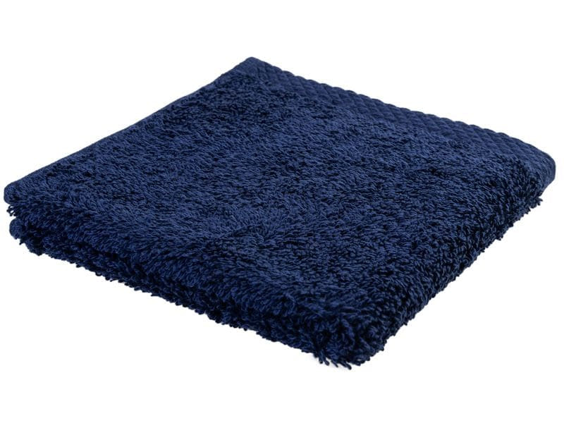 COCON Waschlappen – 30 × 30 cm, Marineblau, 100% Baumwolle, 550 g/m², 3er-Set, OEKO-TEX