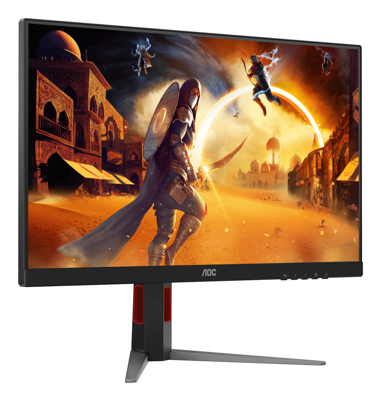 AOC Q27G4ZD – Monitor, 27" WQHD (2560 × 1440), QD-OLED, 240 Hz, VESA 100 × 100, Rot