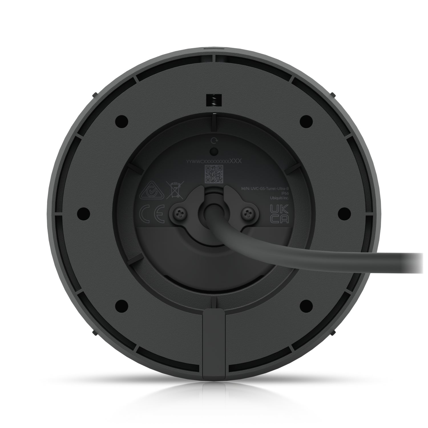 Ubiquiti Protect UVC-G5-TURRET-ULTRA-B Netzwerkkamera – 4 MP, 2K HD, PoE, Schwarz