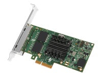 Intel I350-T4 V2 PCIe-Netzwerkadapter – 4× RJ-45, Gigabit (10/100/1000 Mbit/s), PCIe v2.1 x4 – für Server